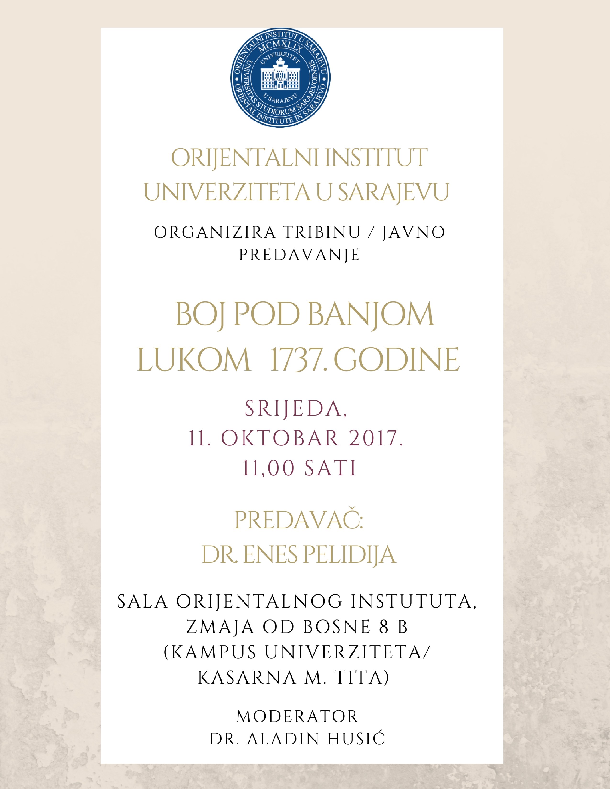Copy of Orijentalni institut UNSA Zmaja od Bosne 8b Sarajevo